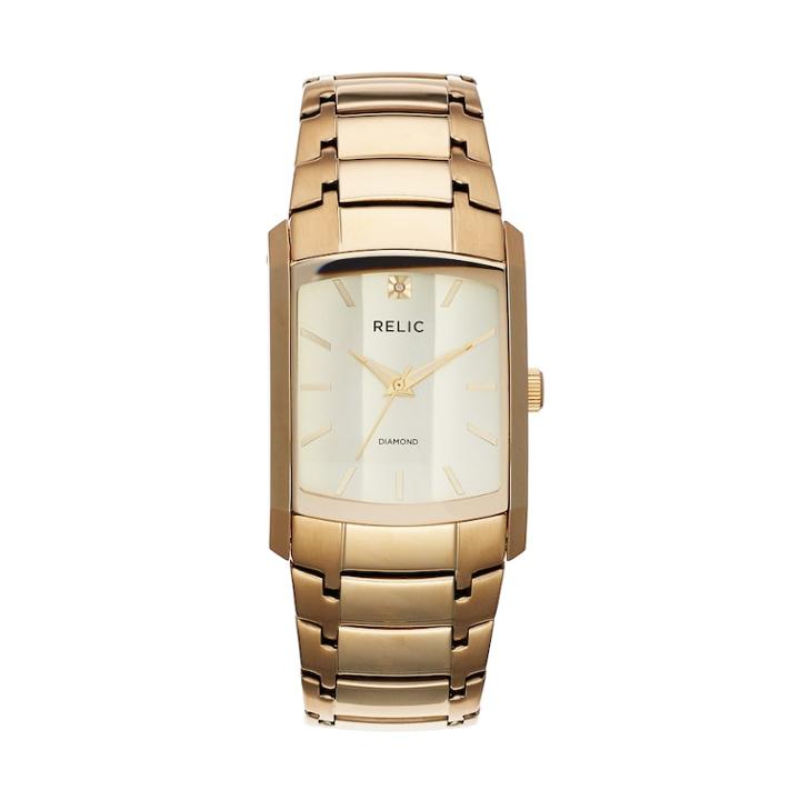 Relic Men's Raymond Diamond Accent Stainless Steel Watch - Zr77292, Size: Medium, Yellow