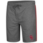 Men's Colosseum Oklahoma Sooners Sledge Ii Terry Shorts, Size: Xxl, Grey (charcoal)