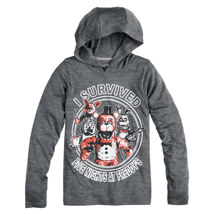 Boys 8-20 Five Nights At Freddy's Tee, Size: Large, Black