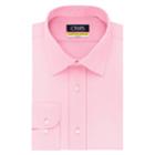Men's Chaps Slim-fit Stretch Collar Dress Shirt, Size: 16-34/35, Red Overfl