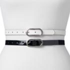 Women's Apt. 9&reg; Reversible 2-for-1 Belt Set, Size: Medium, Drk Orange