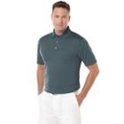 Men's Grand Slam Airflow Pocket Performance Golf Polo, Size: Small, Grey Other