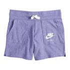 Girls 7-16 Nike Vintage Shorts, Size: Medium, Brt Purple