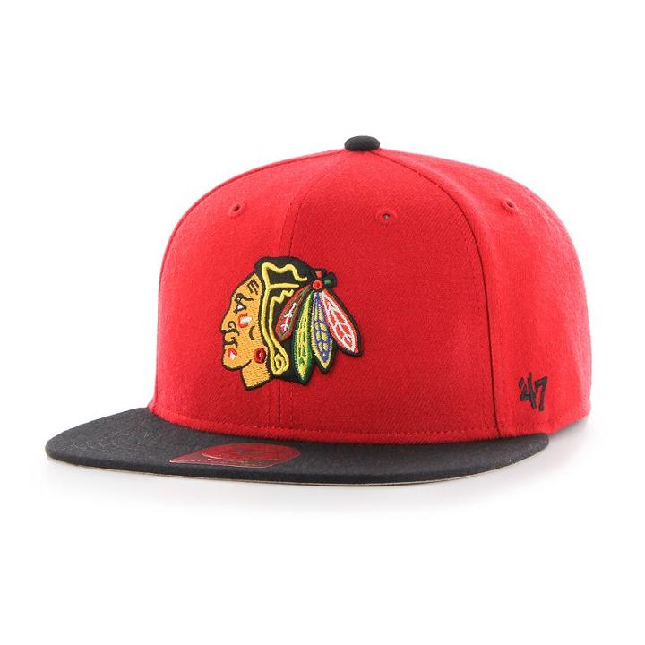 Youth '47 Brand Chicago Blackhawks Lil Shot Adjustable Cap, Kids Unisex, Multicolor