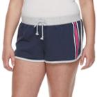 Juniors' Plus Size So&reg; Beach Squad French Terry Shorts, Size: 2xl, Blue