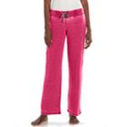 Women's Ten To Zen Burnout French Terry Lounge Pants, Size: Small, Brt Red