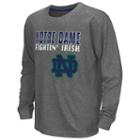 Boys 8-20 Campus Heritage Notre Dame Fighting Irish Cornerback Long-sleeve Tee, Boy's, Size: M(12/14), Grey