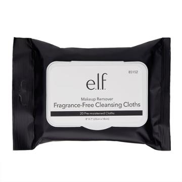 E.l.f. Fragrance-free Cleansing Cloths, Multicolor