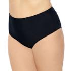 Juniors' Plus Size Costa Del Sol High-waisted Bikini Bottoms, Size: 2xl, Black