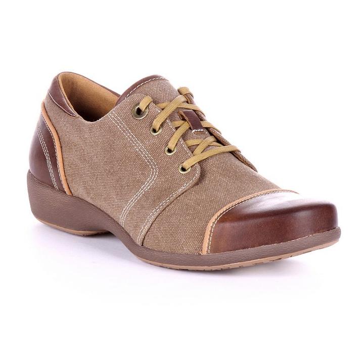 Rocky 4eursole Rococo Women's Shoes, Size: 37, Beig/green (beig/khaki)