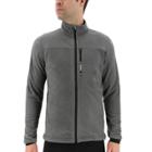 Men's Adidas Outdoor Terrex Tivid Polarfleece Jacket, Size: Medium, Grey