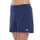 Women's Adidas Solid Swim Shorts, Size: Small, Blue (navy)