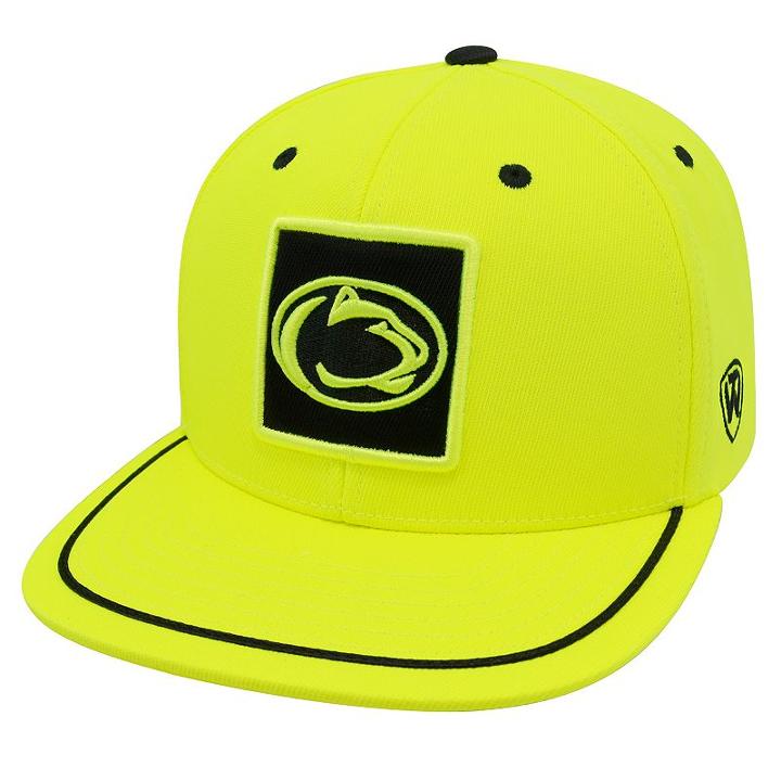 Adult Top Of The World Penn State Nittany Lions Clubhouse Snapback Cap, Men's, Brt Yellow