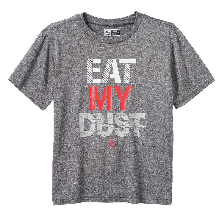 Boys 8-20 Rbx Eat My Dust Performance Tee, Boy's, Size: S 8, Silver
