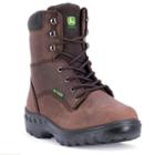 John Deere Wct Men's Waterproof Steel Toe Work Boots - Jd8604, Size: Medium (10), Brown