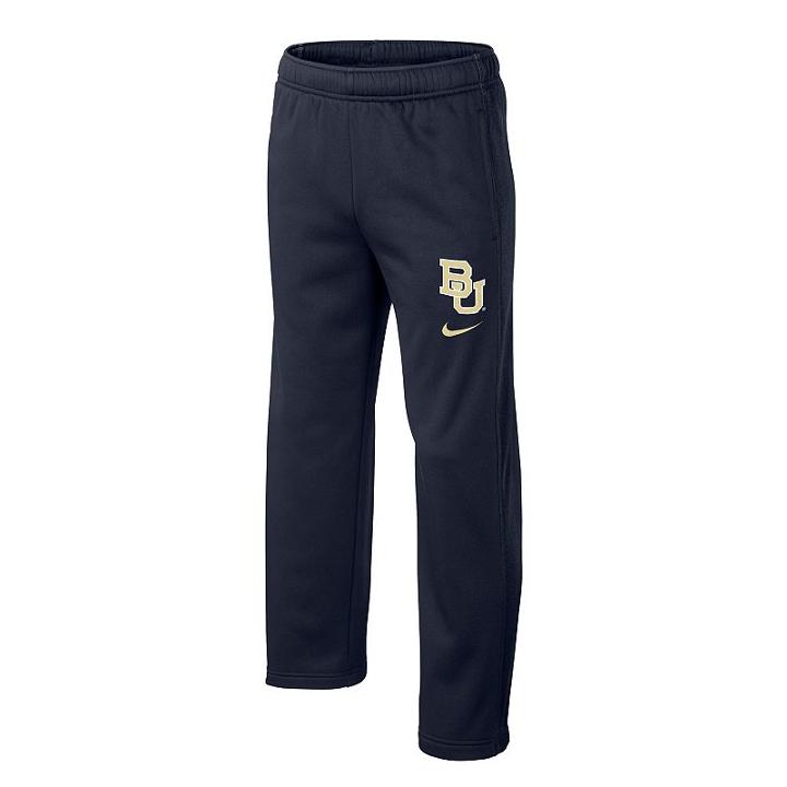 Boys 8-20 Nike Baylor Bears Therma-fit Ko Pants, Boy's, Size: Small, Black