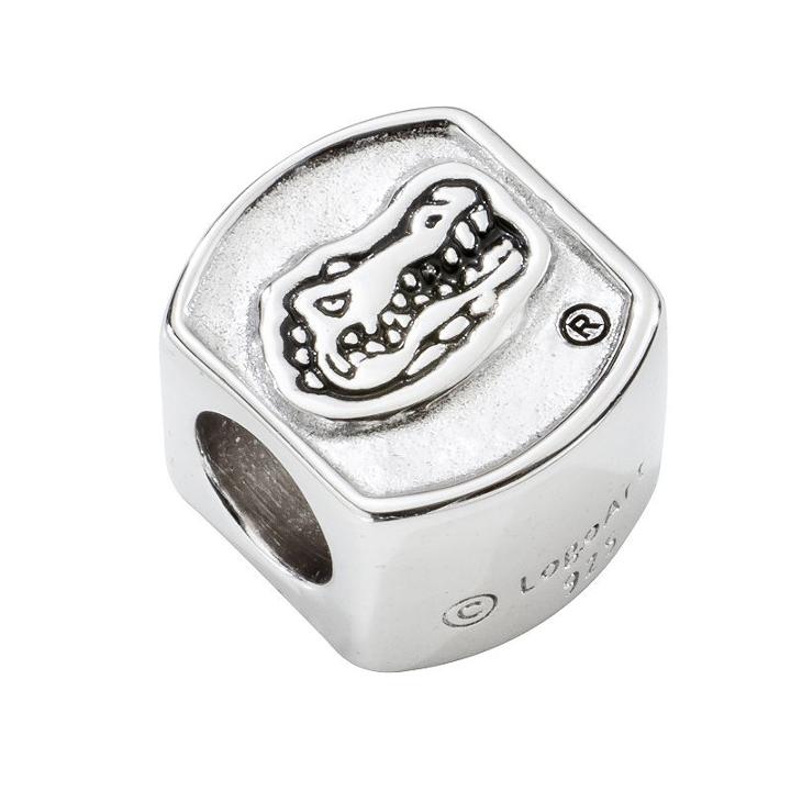 Logoart Florida Gators Sterling Silver Bead, Women's, Grey