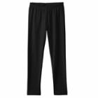 Girls 4-10 Jumping Beans&reg; Solid Knit Leggings, Girl's, Size: 6, Black