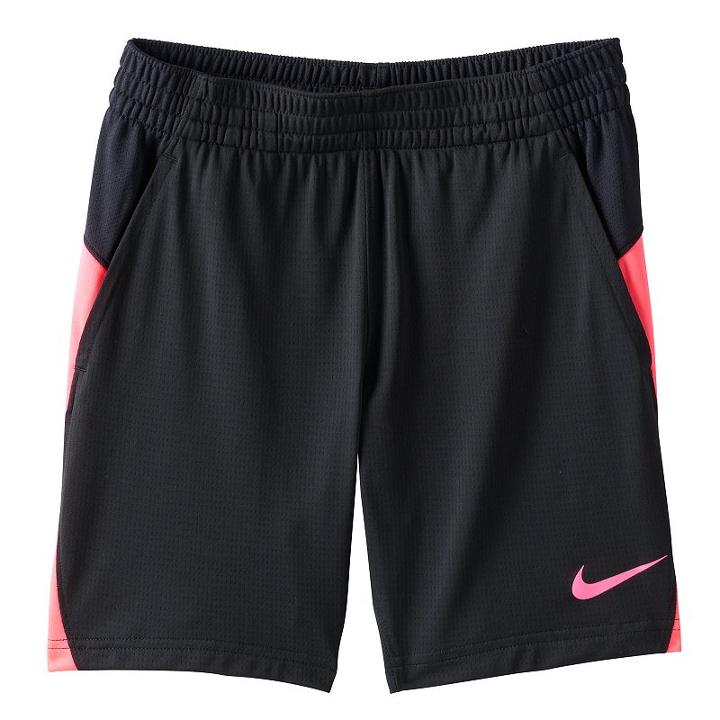 Girls 7-16 Nike Dri-fit Core Basketball Shorts, Girl's, Size: Xl, Grey (charcoal)