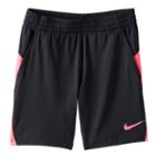 Girls 7-16 Nike Dri-fit Core Basketball Shorts, Girl's, Size: Xl, Grey (charcoal)
