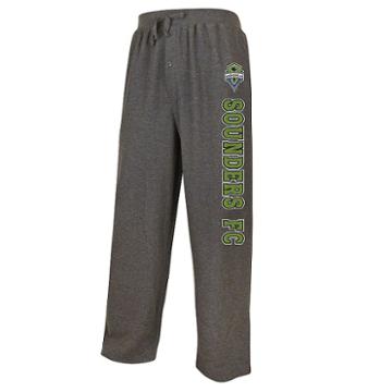 Men's College Concepts Seattle Sounders Knit Pants, Size: Medium, Grey