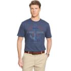 Men's Izod Nautical Tee, Size: Medium, Blue Other