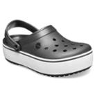Crocs Crocband Platform Women's Clogs, Size: 7, Grey