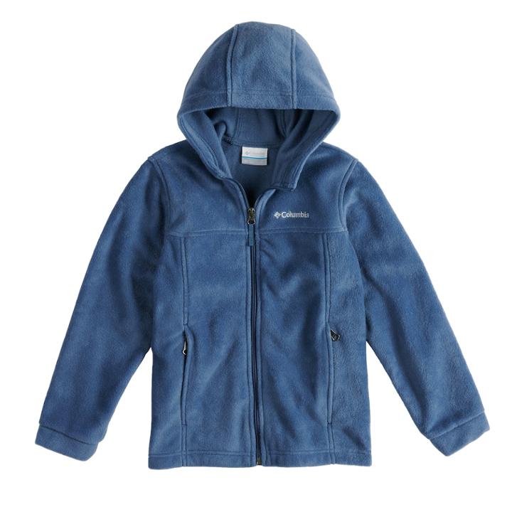 Boys 8-20 Columbia Flattop Ridge Hoodie, Size: Medium, Blue