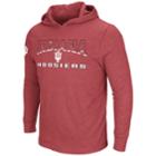 Men's Indiana Hoosiers Thermal Hooded Tee, Size: Xxl, Dark Red