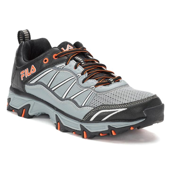 Fila&reg; At Peake 19 Men's Running Shoes, Size: 9, Grey