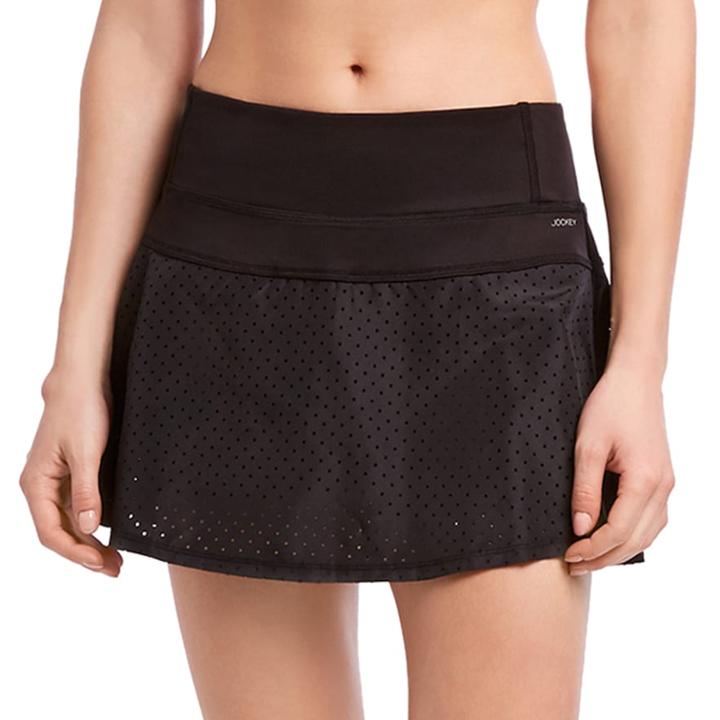 Women's Jockey Sport Circulation Perforated Skort, Size: Medium, Oxford