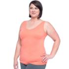 Plus Size Soybu Taryn Yoga Tank, Women's, Size: 1xl, Brt Orange
