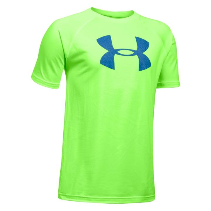Boys 8-20 Under Armour Tech Logo Tee, Size: Medium, Yellow Oth