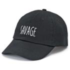 Women's So&reg; Savage Denim Baseball Cap, Black