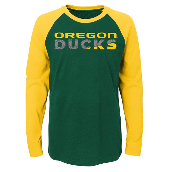 Boys 4-18 Oregon Ducks Flux Tee, Size: 6-7, Dark Green