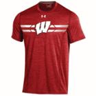 Men's Under Armour Wisconsin Badgers Training Short-sleeved Tee, Size: Xl, Multicolor