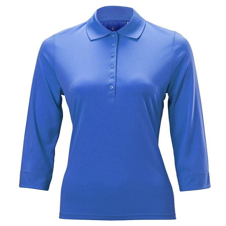 Plus Size Nancy Lopez Luster Golf Top, Women's, Size: 1xl, Blue