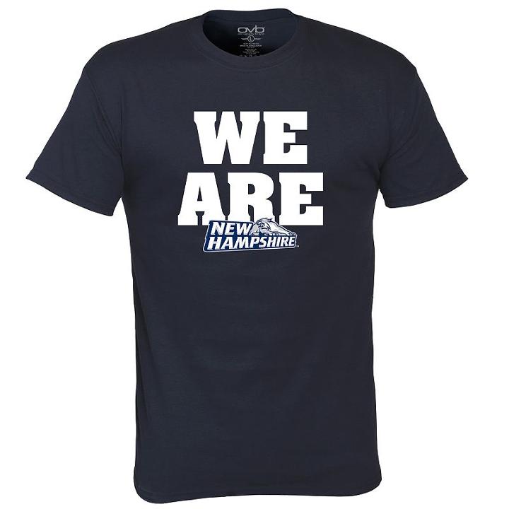 Men's New Hampshire Wildcats We Are Tee, Size: Large, Blue (navy)
