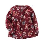 Girls 4-8 Carter's Floral Top, Size: 7, Print