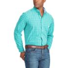 Big & Tall Chaps Classic-fit Patterned Button-down Shirt, Men's, Size: 2xb, Green
