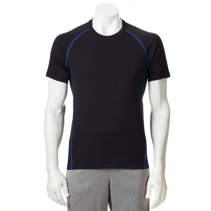 Men's Adidas Climacool Mesh Performance Tee, Size: Medium, Black