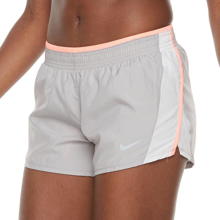 Women's Nike 10k 2 Running Shorts, Size: Xl, Dark Grey