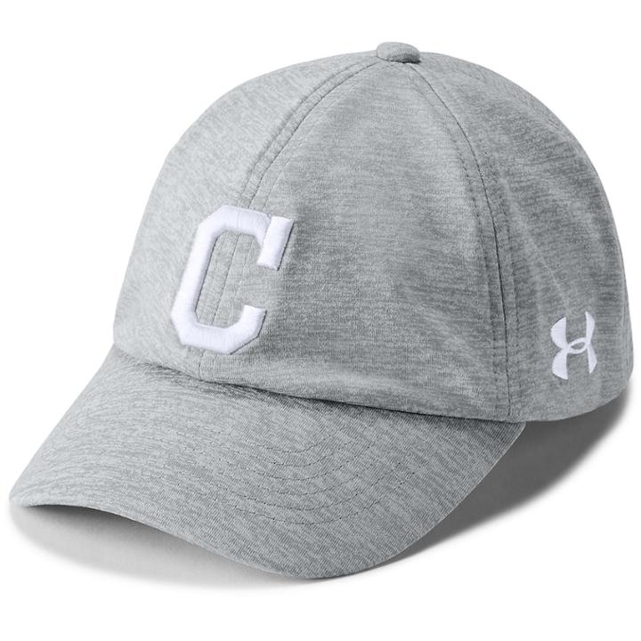Women's Under Armour Cleveland Indians Renegade Twist Cap, Gray