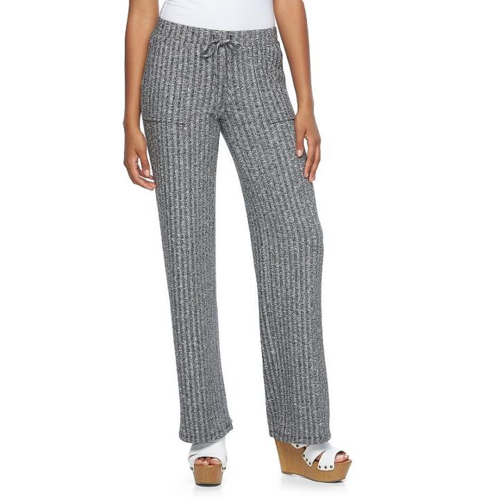 Juniors' Joe B Pocket Hatchi Soft Pants, Girl's, Size: Small, Oxford
