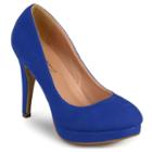 Journee Collection Madi Women's Platform High Heels, Girl's, Size: 9, Blue