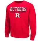 Men's Rutgers Scarlet Knights Fleece Sweatshirt, Size: Xl, Med Red