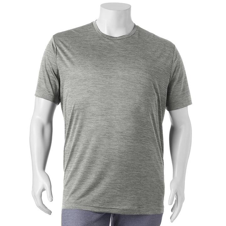 Big & Tall Classic-fit Crewneck Tee, Men's, Size: 4xb, Med Blue