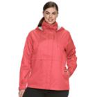Plus Size Columbia Spring Run Hooded Short Trench Jacket, Women's, Size: 1xl, Light Pink