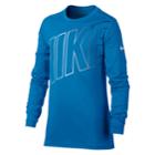 Boys 8-20 Nike Base Layer Training Top, Size: Small, Brt Blue
