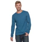 Men's Sonoma Goods For Life&trade; Slim-fit Supersoft Thermal Tee, Size: Medium, Dark Blue